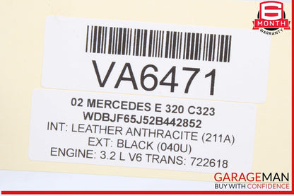 98-02 Mercedes W210 E320 E420 Front Left Side Seat Adjustment Control Module OEM