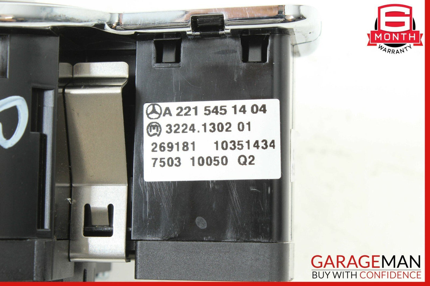 07-13 Mercedes W221 S550 CL550 Headlight Switch Night Vision Control OEM