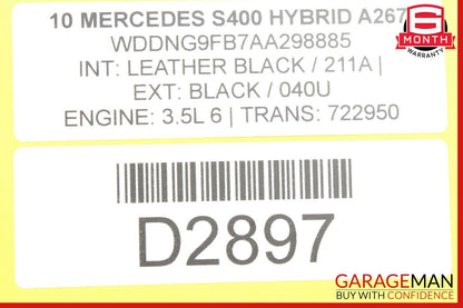 10-13 Mercedes W221 S400 CL550 Fuse Box Control Module 0005406050 OEM