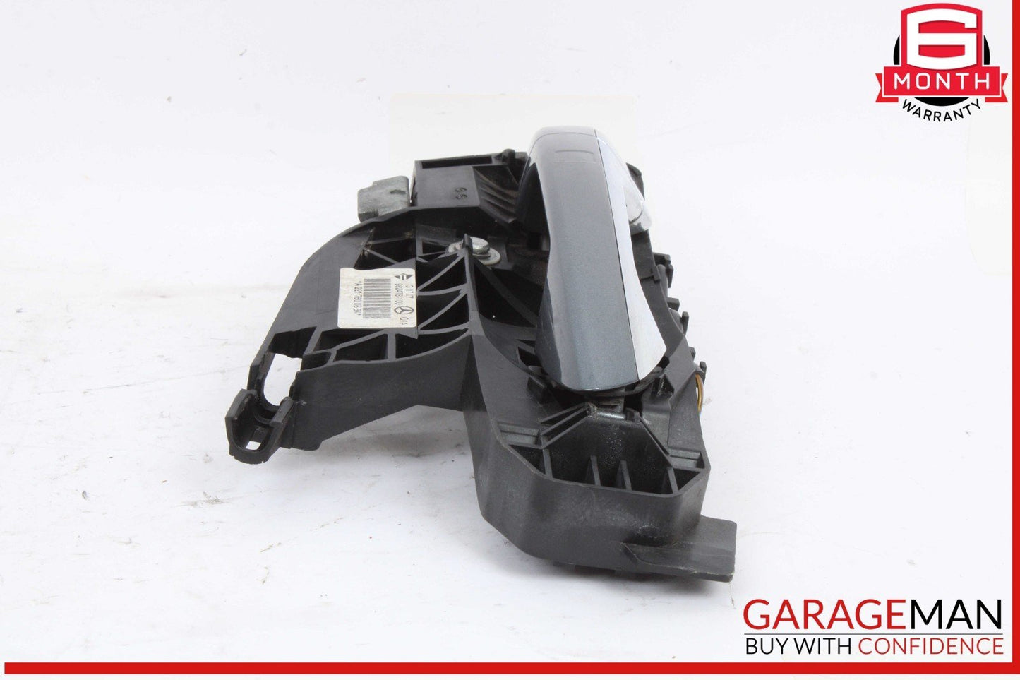 07-13 Mercedes W221 S550 Rear Right Passenger Side Exterior Door Handle Gray OEM