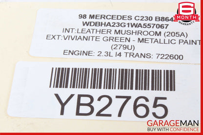 94-00 Mercedes W202 C230 Rear Right or Left Suspension Lower Control Arm OEM