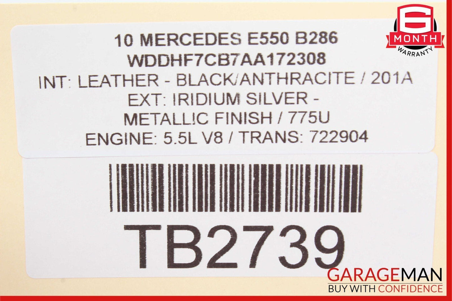 10-14 Mercedes W212 E550 E400 Dashboard Dash AC A/C Air Vent LeftÂ Trim OEM