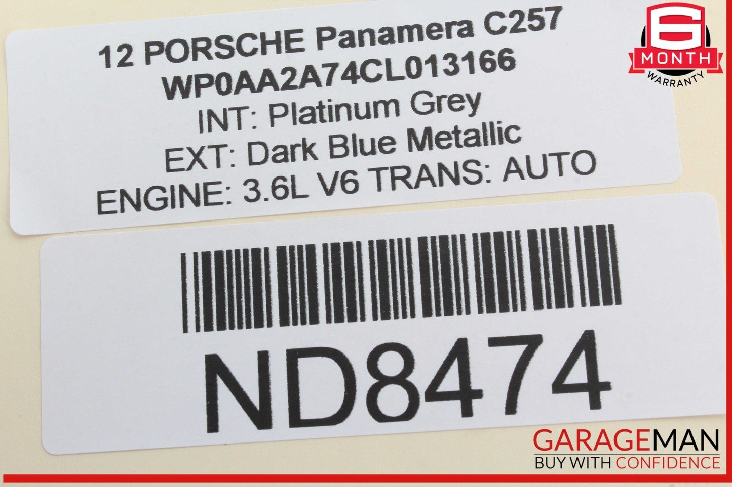 10-18 Porsche Panamera 970 Voltage Stabiliser Converter Control Module Unit OEM