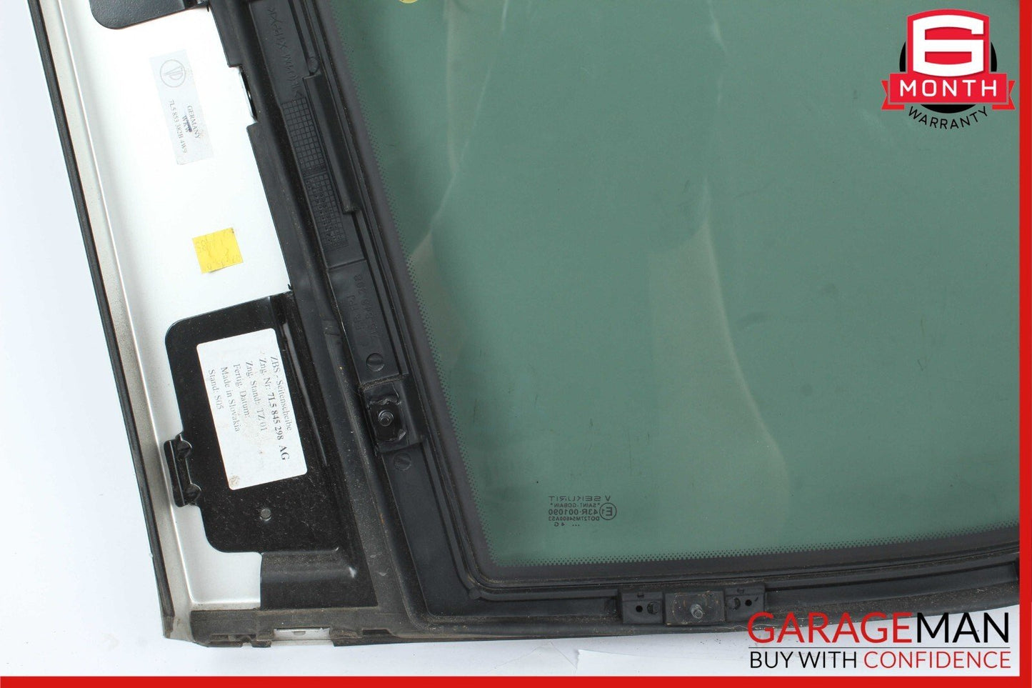 03-06 Porsche Cayenne 955 Rear Right Side Quarter Window Glass Panel Silver