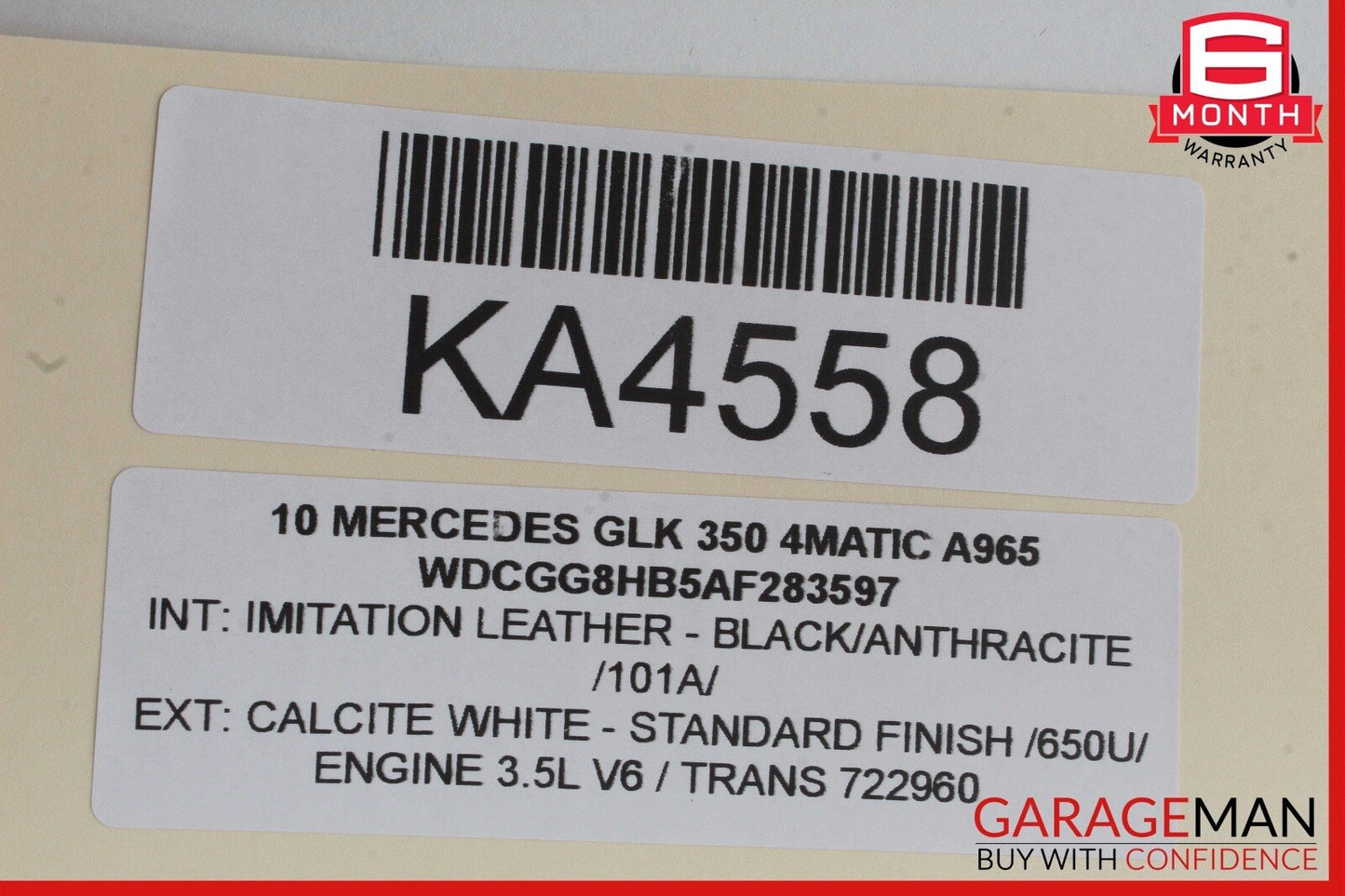 09-15 Mercedes X204 GLK350 4MATIC Front Right Side Door Control Module Unit OEM