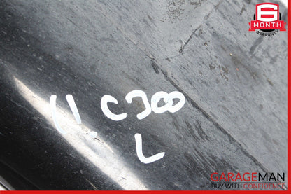 08-14 Mercedes W204 C250 AMG Sport Sedan Left Side Skirt Rocker Moulding Black