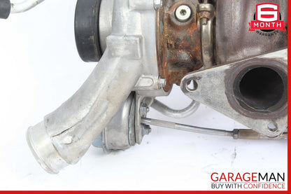 11-18 Mercedes W221 S550 CL550 Left Side Turbocharger Turbo Charger Manifold OEM