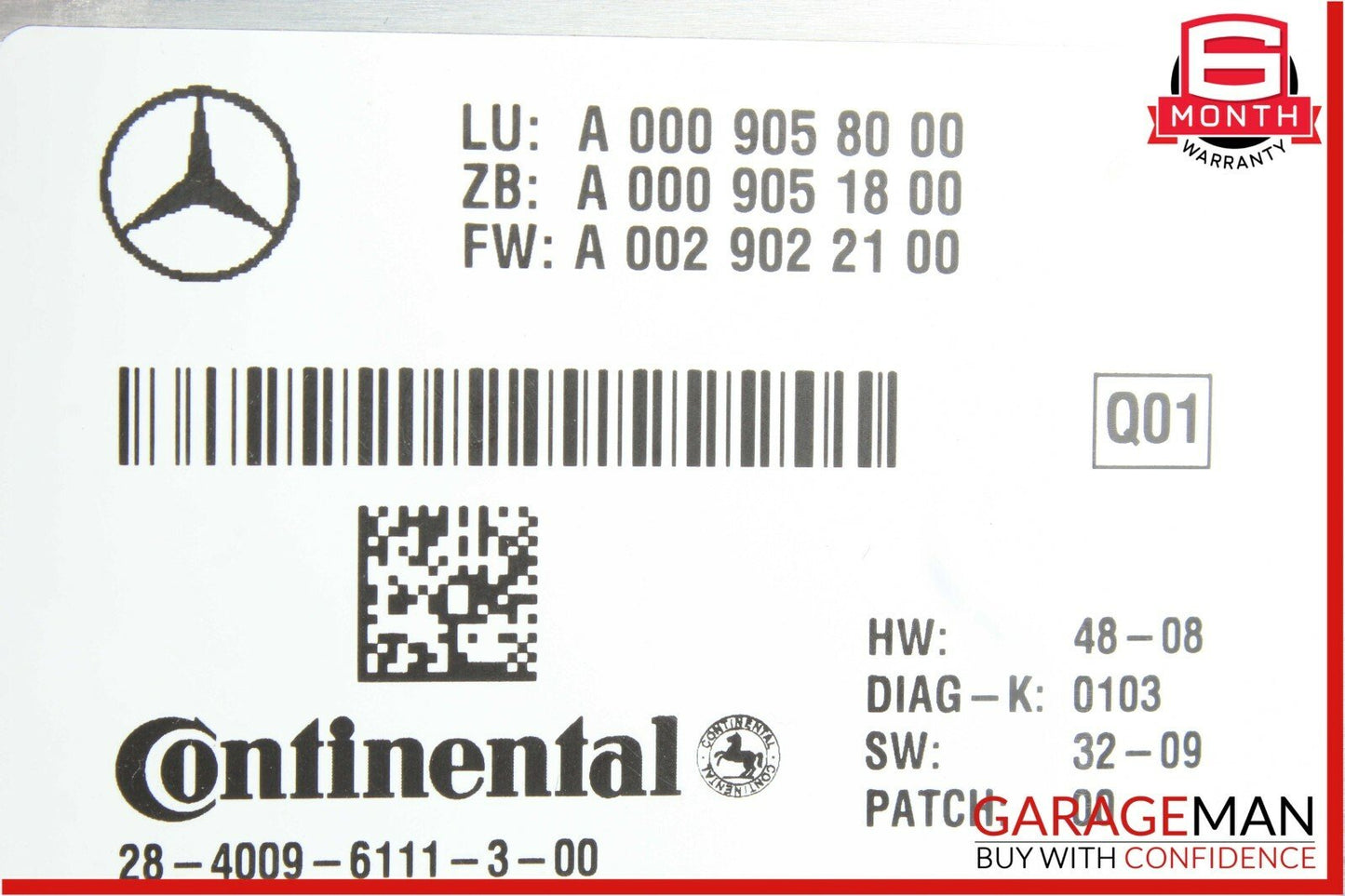 10-13 Mercedes W221 S550 E550 Active Lane Assist Front Camera Multi Purpose OEM