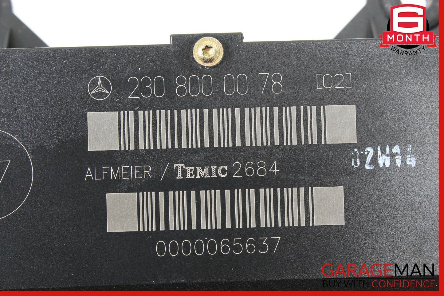 00-09 Mercedes W215 CL500 Front Right / Left Seat Control Valve Block Module OEM