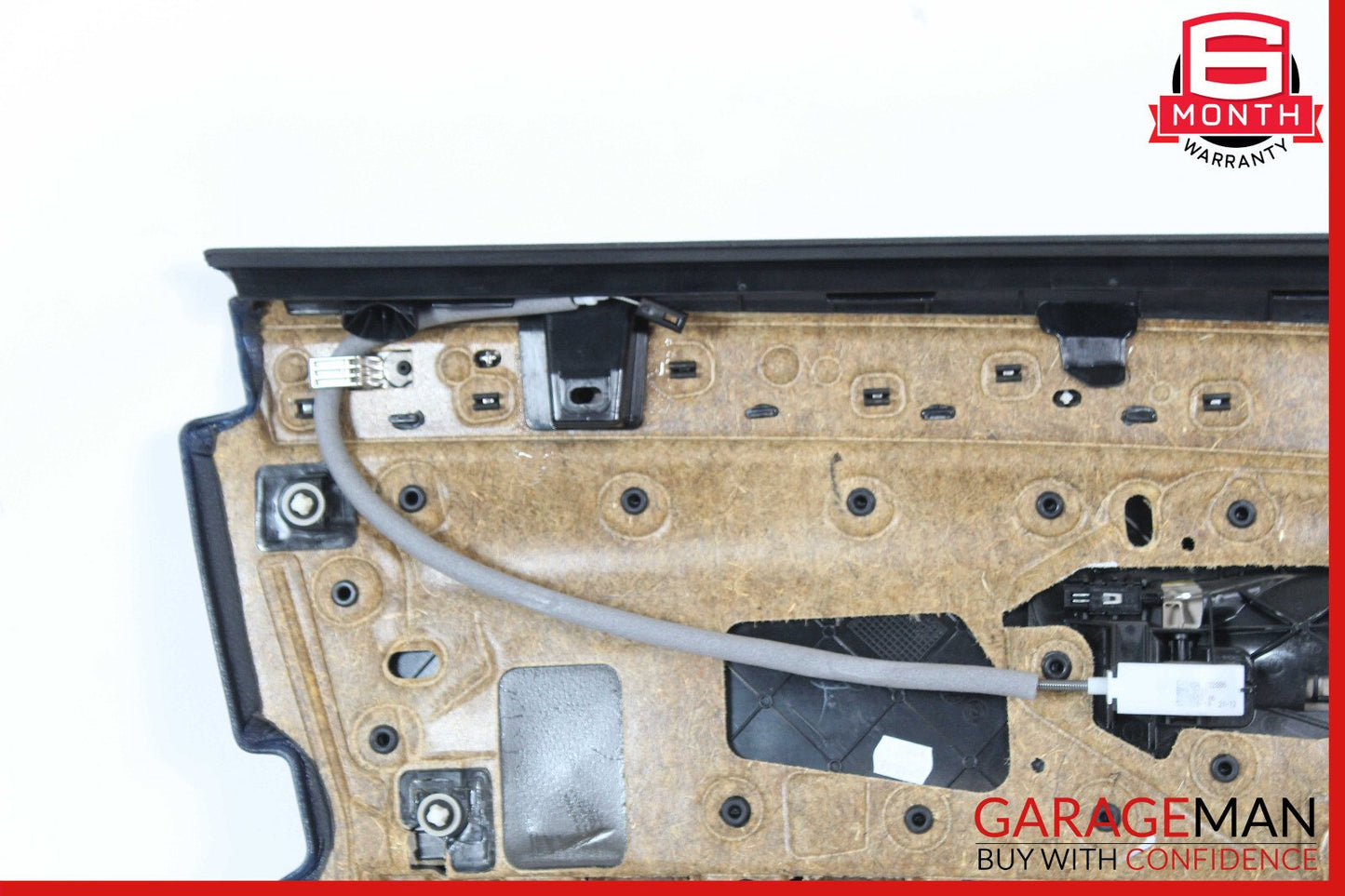 11-16 BMW F10 550i 535i 528i Front Right Side Interior Door Panel Brown OEM