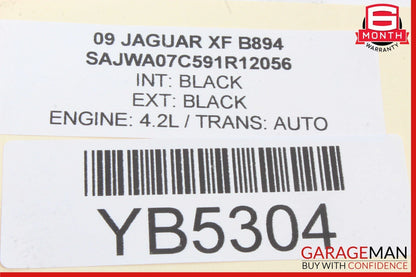 09-15 Jaguar XF XFR X250 Rear Left Exterior Door Handle OEM
