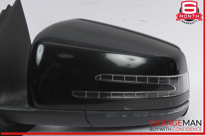 12-15 Mercedes W204 C250 Front Left Side Door Rear View Mirror w/ Blind Spot OEM