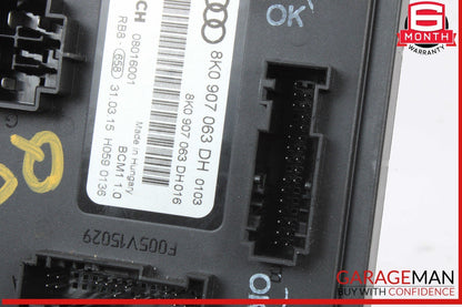 09-17 Audi Q5 SQ5 A4 A5 BCM Onboard Supply Control Module Unit 8K0907063DH OEM
