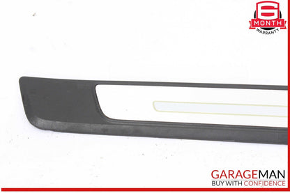17-24 Audi A4 Front Left & Front Right Side Door Sill Plate Cover Trim OEM