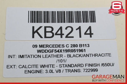08-14 Mercedes W204 C300 C350 Rear Left Side Door Control Module 2048702326 OEM