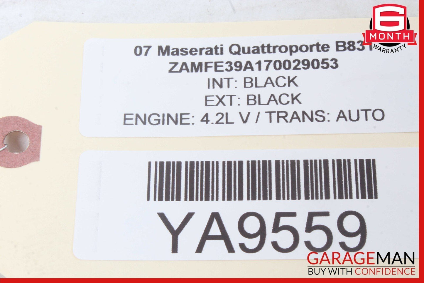 03-08 Maserati Quattroporte M139 Rear Right Seatbelt Seat Belt Retractor OEM