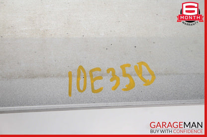 10-16 Mercedes W212 E350 E550 E63 AMG Sport Left Side Skirt Rocker Panel Silver