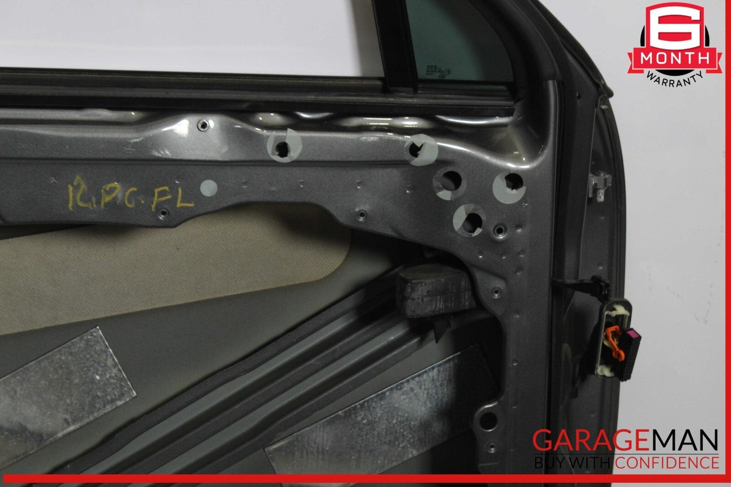 11-18 Porsche Cayenne 958 Hybrid S Front Left Side Door Shell Assembly OEM