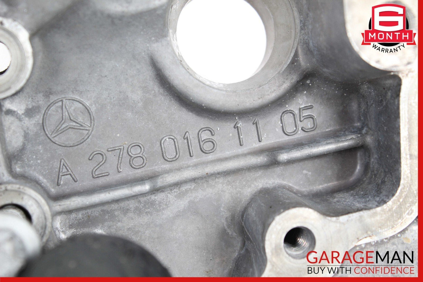11-20 Mercedes S550 E550 GL450 4.7L Left Side Engine Cylinder Head Valve Cover
