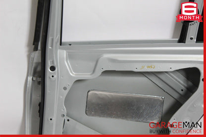 15-20 Mercedes W205 C300 Sedan Rear Right Side Exterior Door Shell Silver OEM