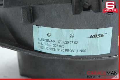 97-04 Mercedes R170 SLK320 Front Left & Right Side Door Sound Speakers Set of 2