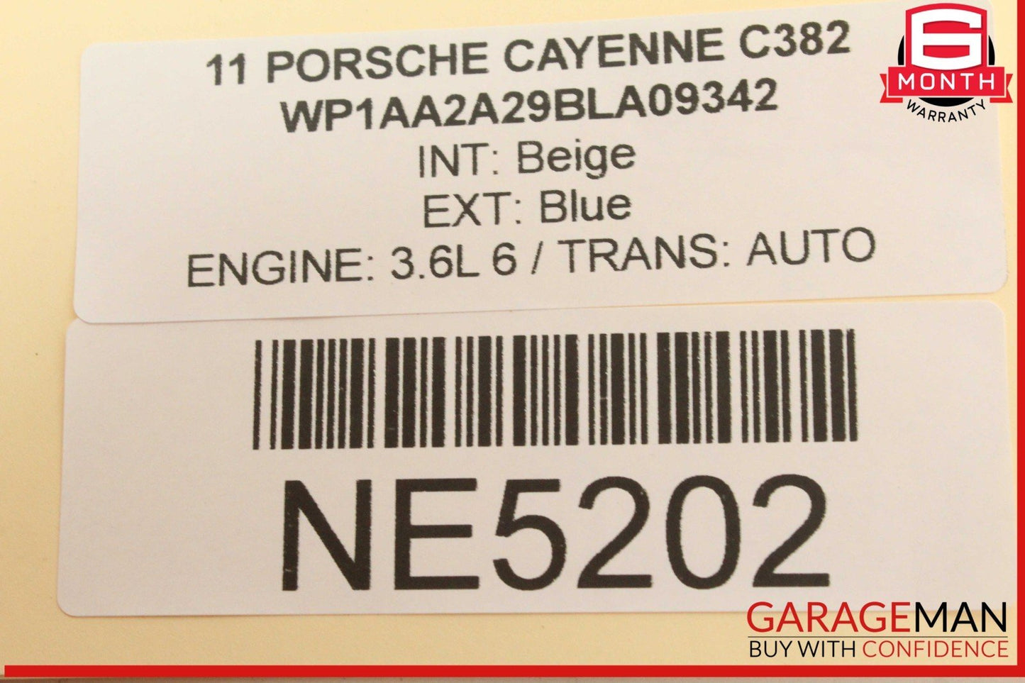 11-14 Porsche Cayenne 958 Central Gateway Control Module Unit 7PP907530J OEM