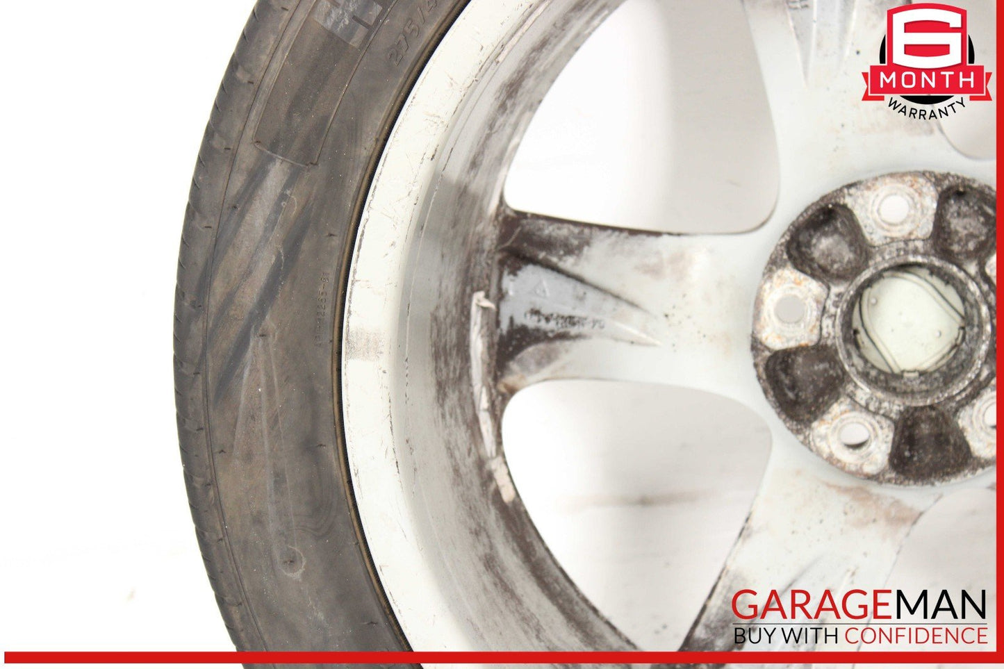 03-10 Porsche Cayenne 955 957 Front Wheel Tire Rim 9 x 20 OEM
