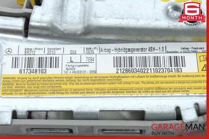 10-18 Mercedes W212 E350 CLS550 Front Left Side Seat Side Airbag Air Bag Gray