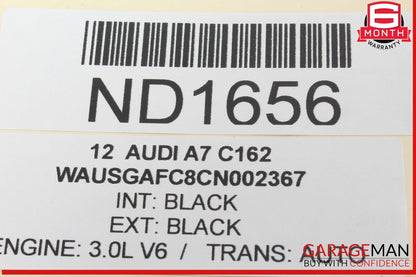 12-18 Audi A7 Quattro Ignition Smart Keyless Entry Key Remote 4H0959754 OEM
