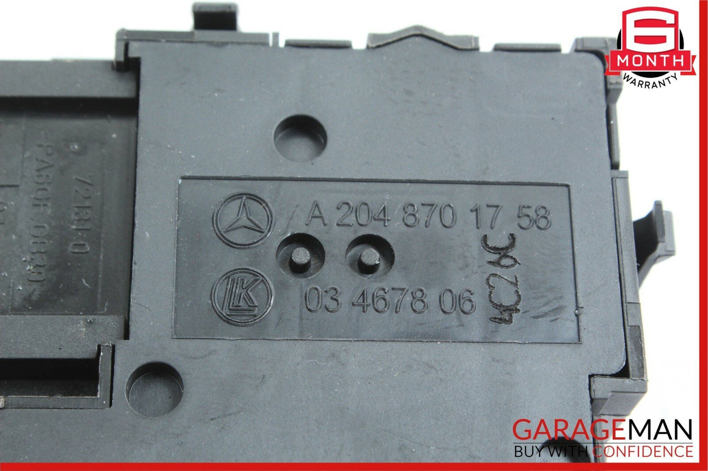 08-15 Mercedes W204 C250 Front Right Passenger Side Seat Control Adjust Switch