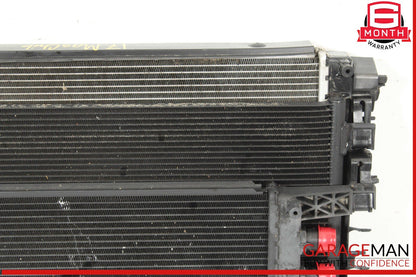 14-22 Maserati Ghibli Quattroporte Water Cooling Radiator A/C Condenser OEM