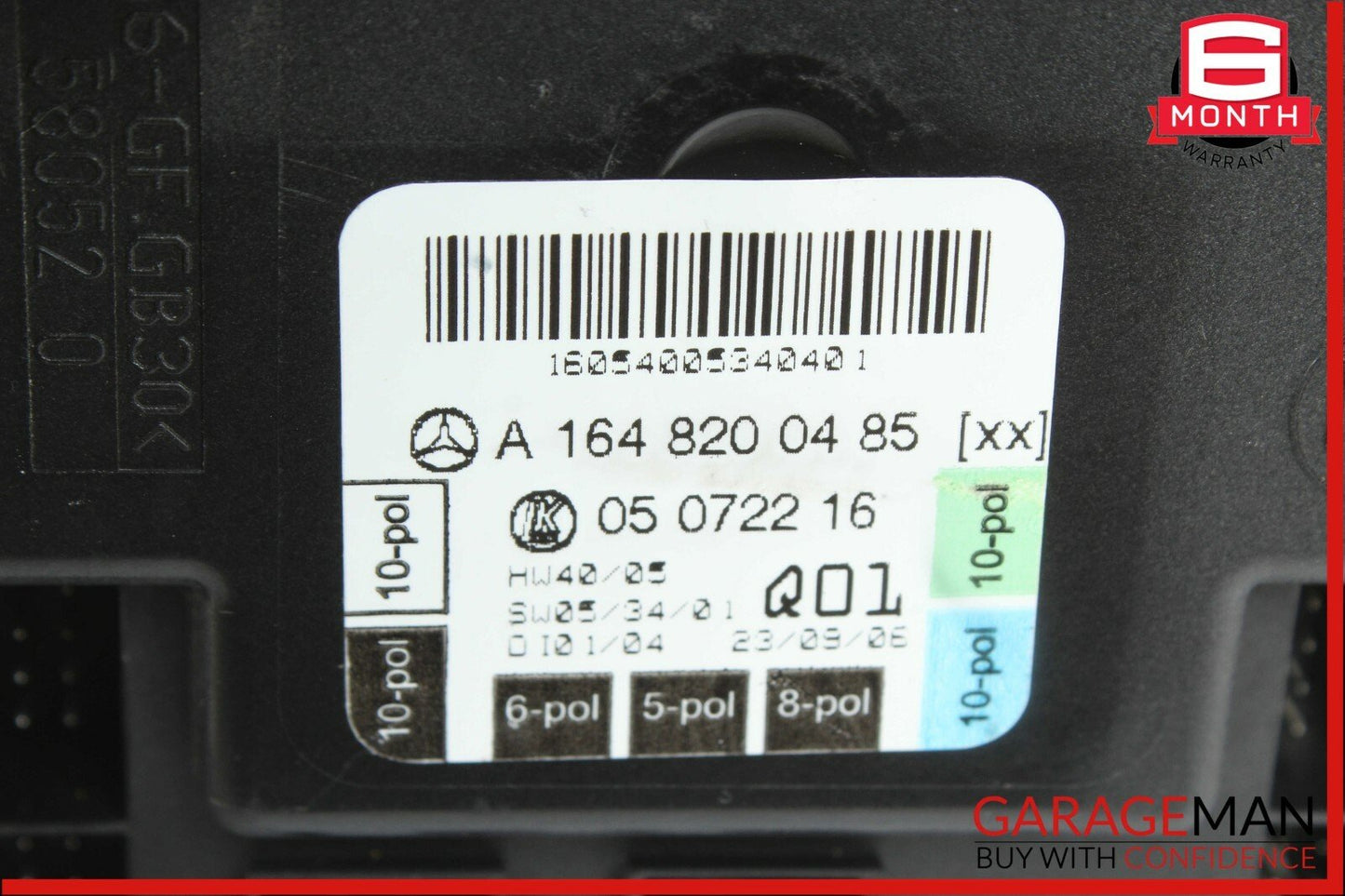 06-12 Mercedes R320 GL450 ML450 Front Right Passenger Door Control Module Unit