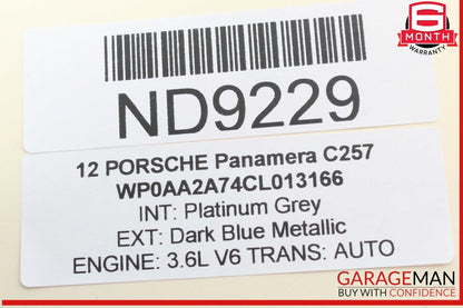 10-16 Porsche Panamera 970 Rear Right or Left Upper Suspension Control Arm OEM