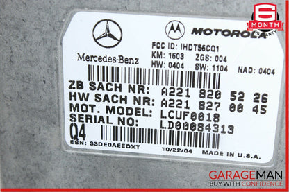 06-14 Mercedes-Benz CLS500 W219 Voice Communication Control Module 2218205226