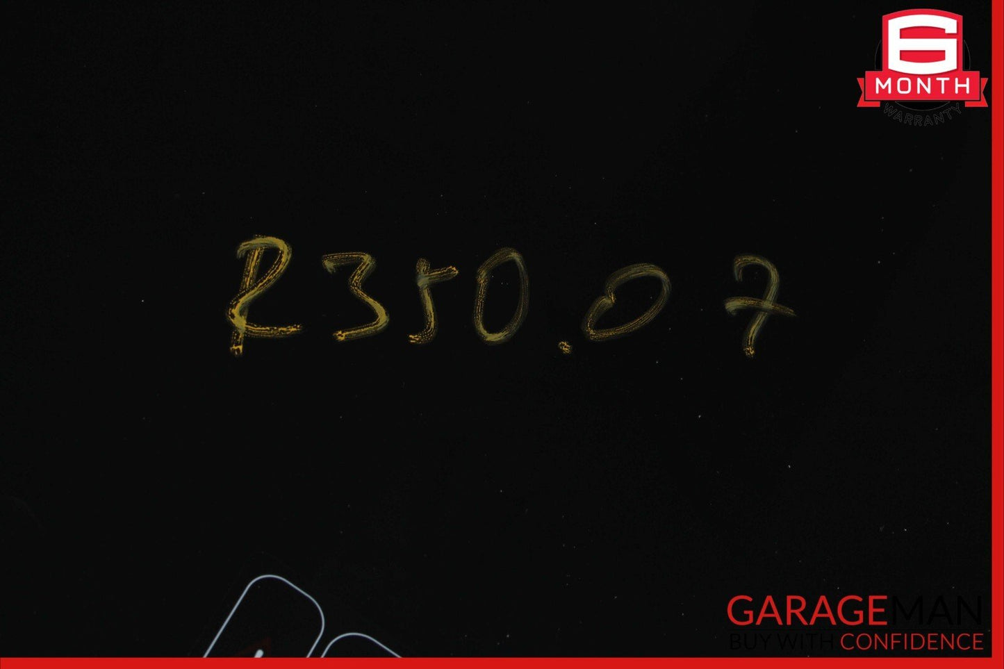 06-12 Mercedes W251 R500 R350 R550 Rear Panoramic Pano Sunroof Sun Roof Glass