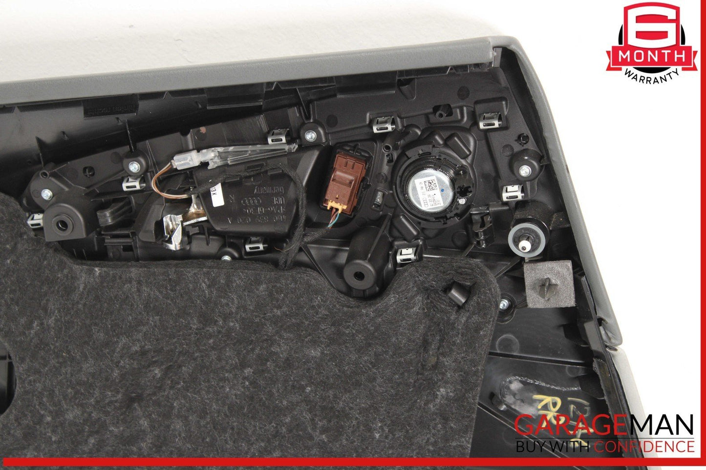 12-18 Audi A6 Rear Right Side Interior Door Trim Panel Cover Assembly OEM