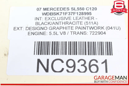 Mercedes-Benz SL550 Unknown A2303206213, A2303208613, A2303204438, A2309977082 OEM