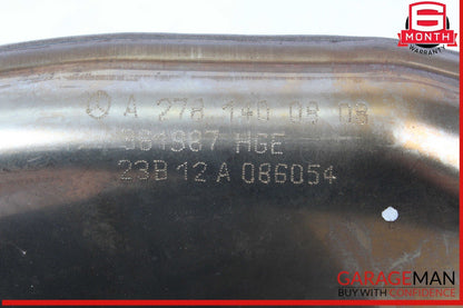 12-18 Mercedes W218 CLS550 4.6L Right Exhaust Pipe Adapter 2781400808 OEM