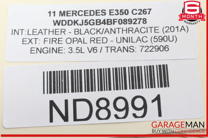 12-14 Mercedes W212 E350 GLK350 Sirius Satellite Radio Receiver 2128701789 OEM