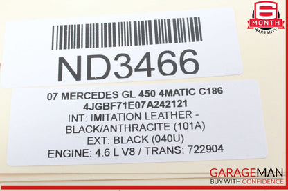 07-13 Mercedes X164 GL450 4MATIC Voice Language Communication Control Module OEM