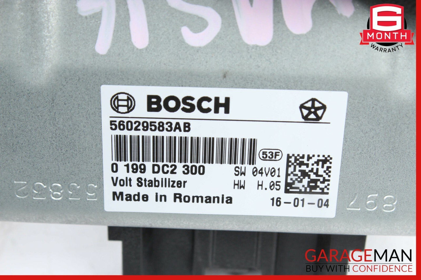 14-17 Maserati Ghibli Voltage Stabilizer Power Inverter Controller Module Unit