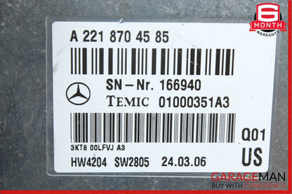 07-13 Mercedes W221 S350 CL550 Voice Language Communication Controller Module