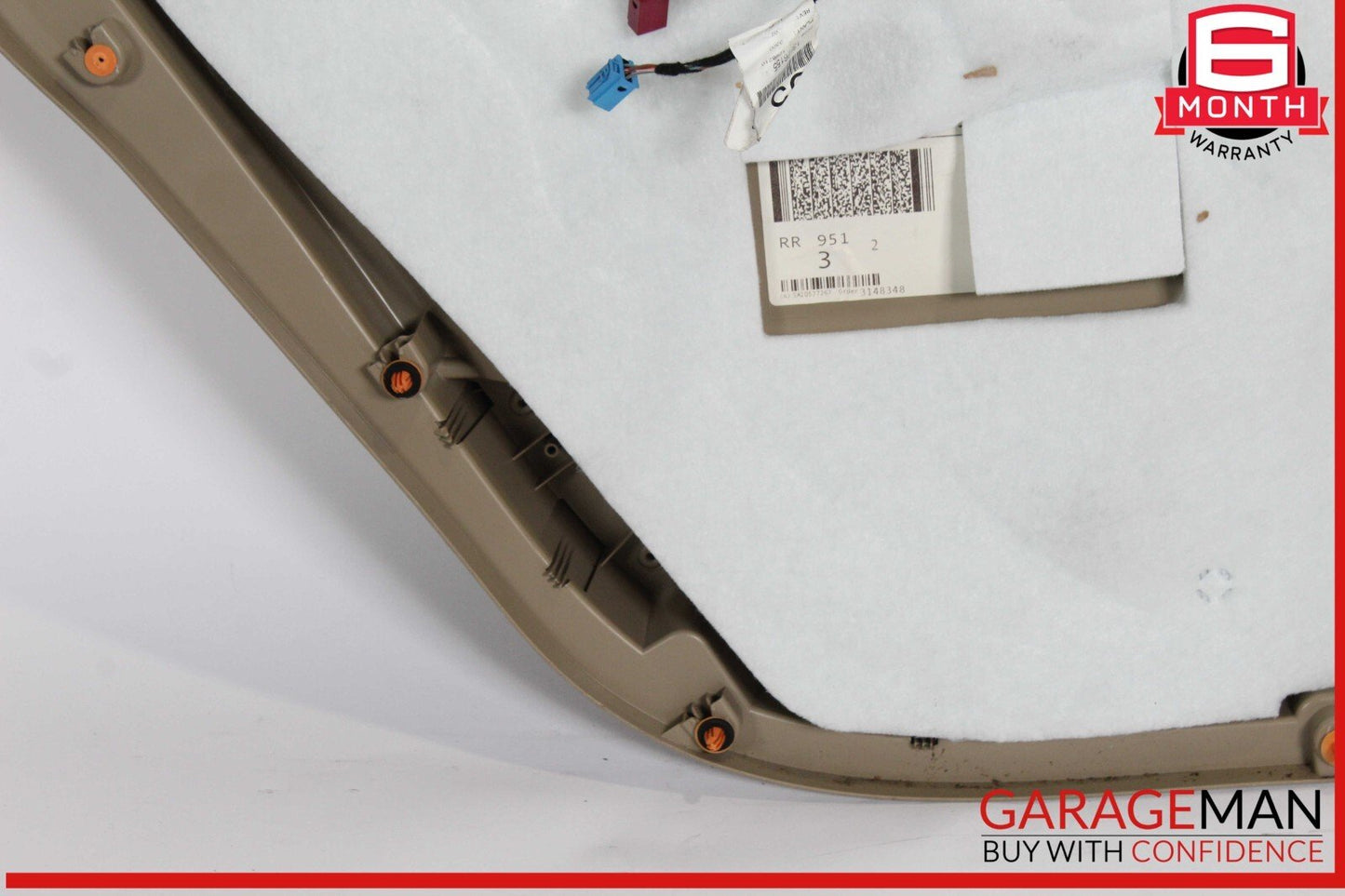 13-16 Mercedes X166 GL350 Rear Right Side Interior Door Panel Cover Trim Assy