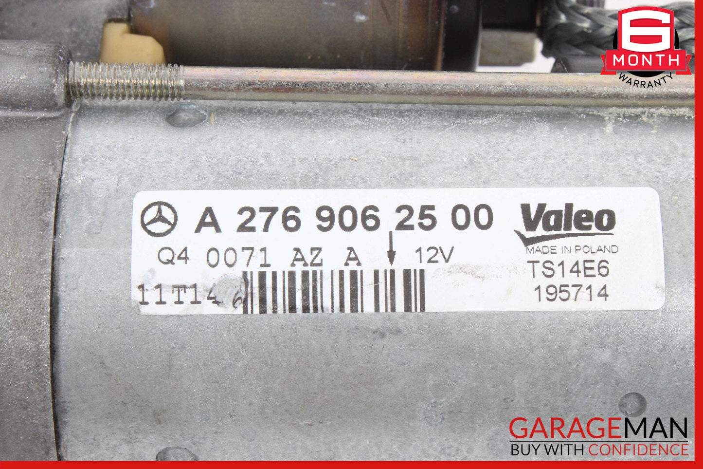 12-16 Mercedes C350 SLK350 ML350 GLE350 E350 3.5L Engine Starter Motor Unit