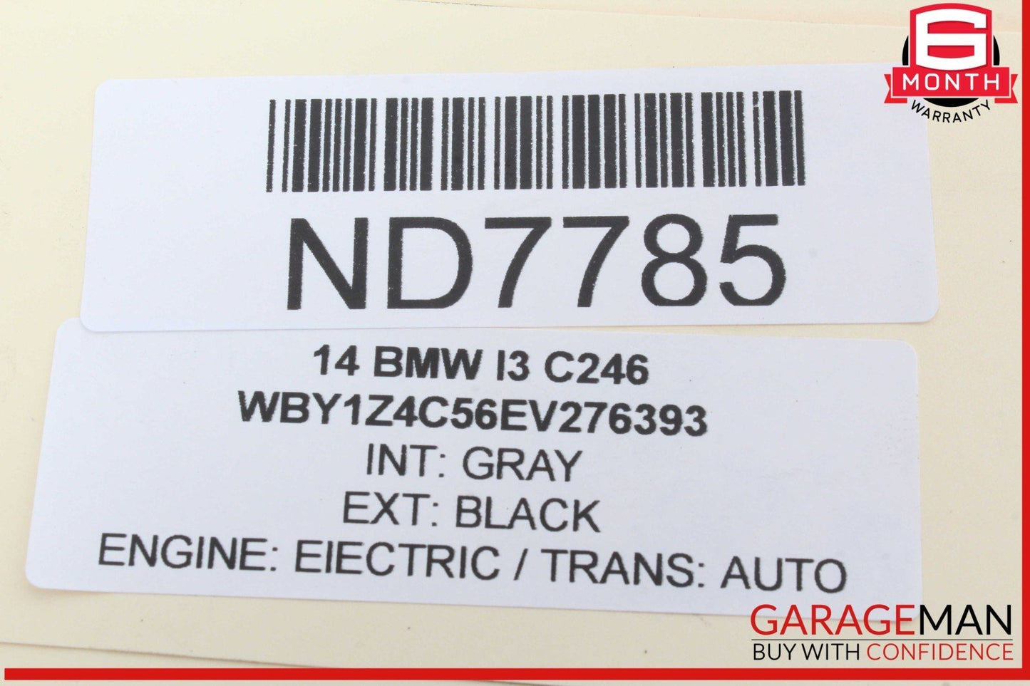 14-21 BMW i3 I01 Hybrid Rear Right Passenger Side Axle CV Half Shaft OEM