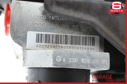 Mercedes SL500 S55 CL55 AMG Rear Hydraulic Suspension Valve Block OEM