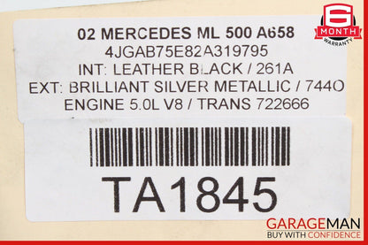 98-05 Mercedes W163 ML320 ML500 Rear Left Driver Side Lower Control Arm