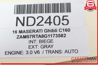 14-17 Maserati Ghibli Quattroporte Rear Right or Left Side Control Arm 670007251