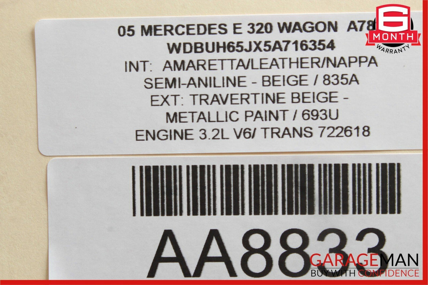 03-09 Mercedes W211 E320 E63 AMG Front Right Keyless Go Door Lock Latch Actuator