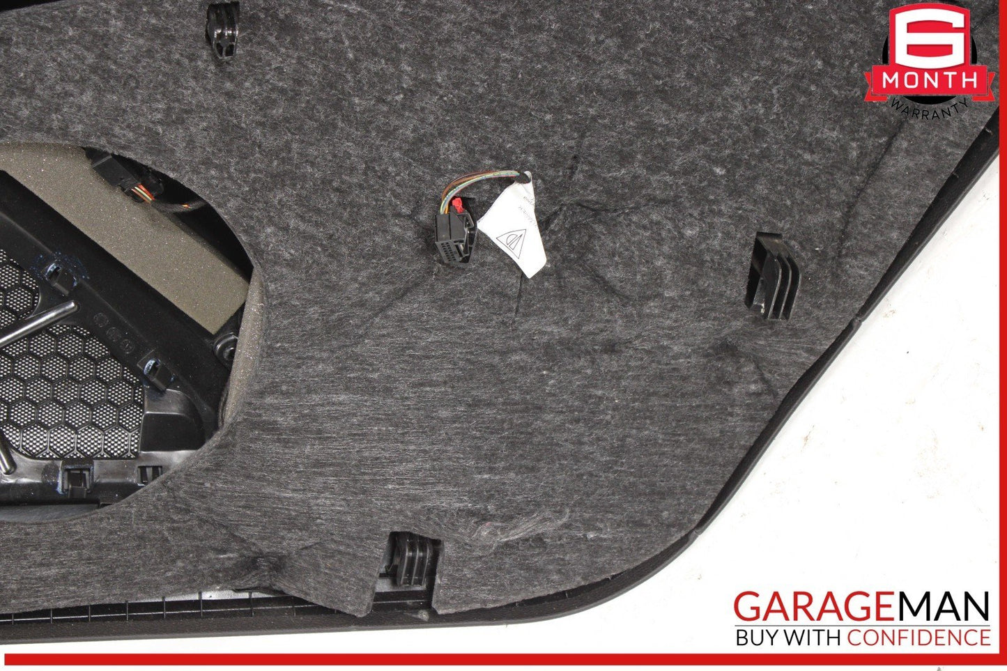 10-16 Porsche Panamera 970 Rear Left Side Interior Door Panel Leather OEM